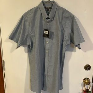 Eddie Bauer Men’s Flex Short-Sleeve Shirt - Med Tall - NWT